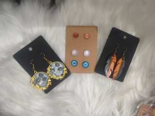 Pendientes Resina agarré Tom & Jerry vendas aparti