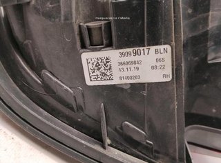 Piloto tras der opel 23377233 39099017 astra k b16