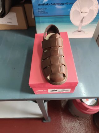 Sandalia piel NOTTON caballero talla 45