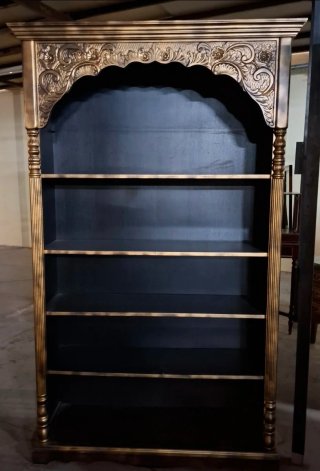 Librería madera hecha a mano