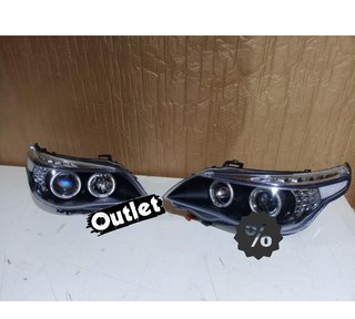 FE FAROS BMW E60 E61 03-07 LED OJOS ANGEL NEGROS R011333C4