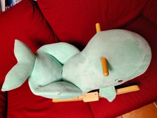 Dondolo balena per bambini