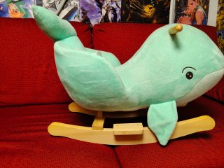 Dondolo balena per bambini