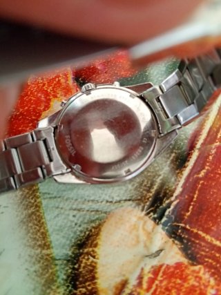 Orologio Fossil donna argento e bianco