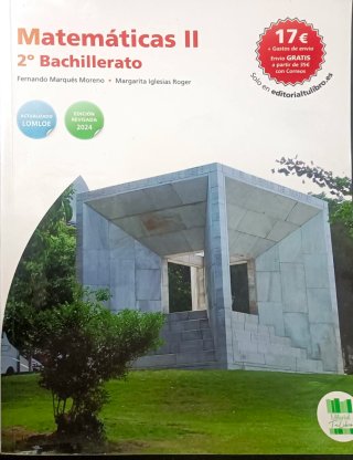 MATEMATICAS II 2º BACHILLERATO