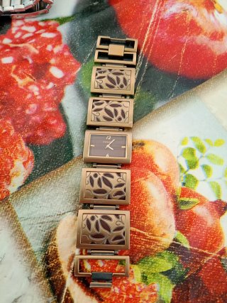 Orologio Fossil donna oro e marrone