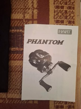 Carrete Pesca REELS HART PHANTOM Baitcasting