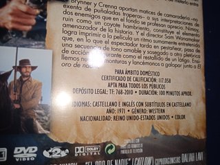 el oro de nadie dvd