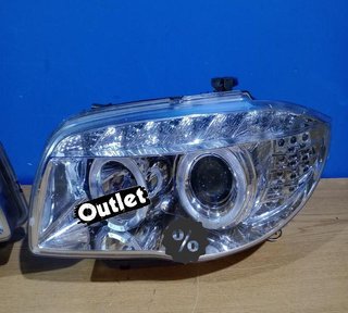 FE FAROS BMW E81 E87 E82 E88 OJOS ANGEL LUZ DIURNA FONDO CRO