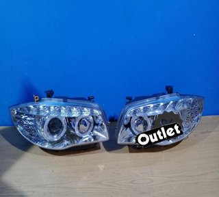FE FAROS BMW E81 E87 E82 E88 OJOS ANGEL LUZ DIURNA FONDO CRO