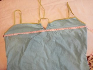 Vestido de verano azul como nuevo