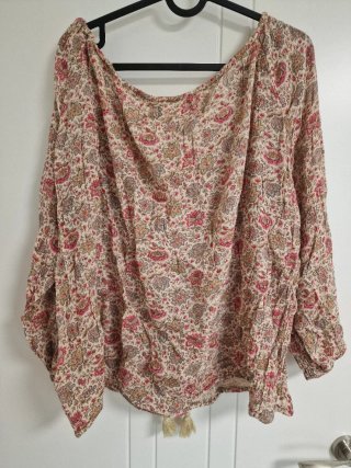 Blusa Ralph Lauren floral Talla L