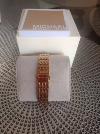 Reloj Michael Kors Dorado y Blanco