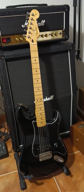 Fender Stratocaster MiM Dimarzio Mejorada