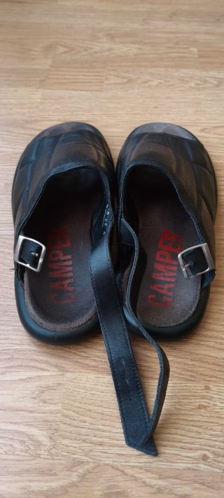 Sandalias Camper Piel Negras Talla 40
