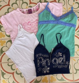 Lote 4 Camisetas Verano Talla M