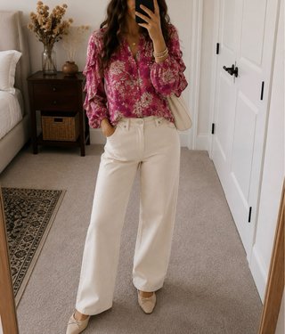Camisa fucsia