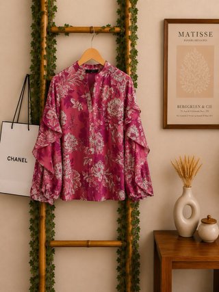 Camisa fucsia