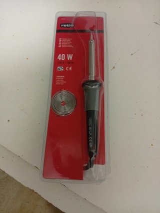 Soldador eléctrico Ratio 40W
