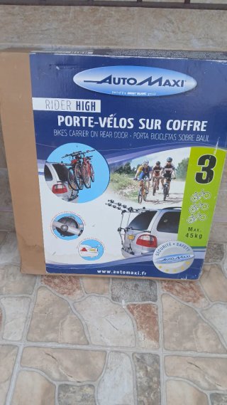 Portabicicletas Auto Maxi Rider High