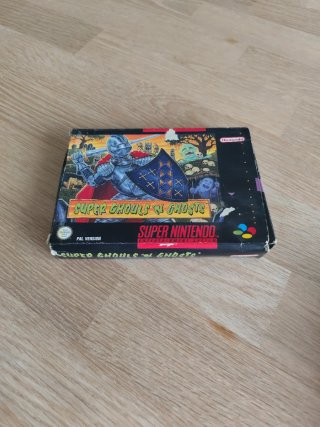 Super Ghouls 'n Ghosts Super Nintendo PAL