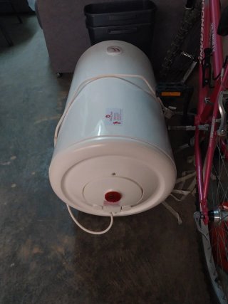 Termo Calentador Agua Horizontal 80L