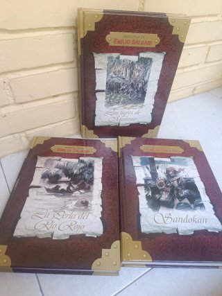 Lote 3 Libros Aventuras De Emilio Salgari