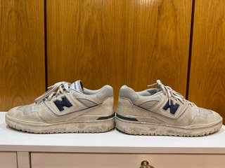 New Balance 550 Beige/Azul Talla 44