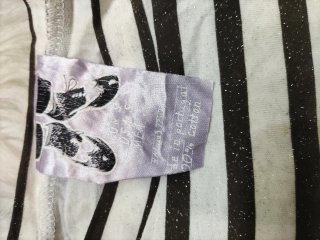 Camiseta de rayas con brillo