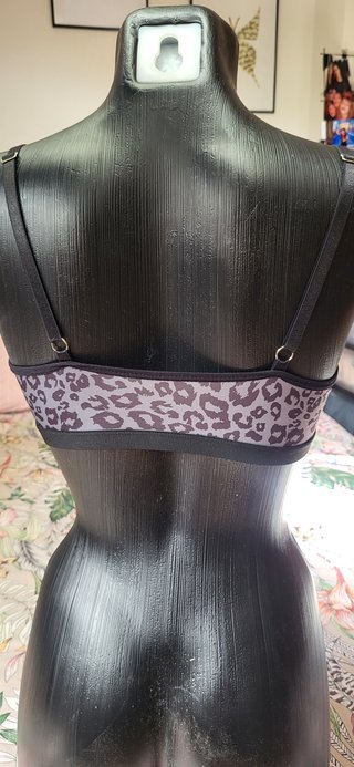 Sujetador Top estampado animal print talla S