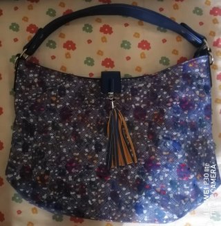 Bolso de hombro y cruzado multicolor