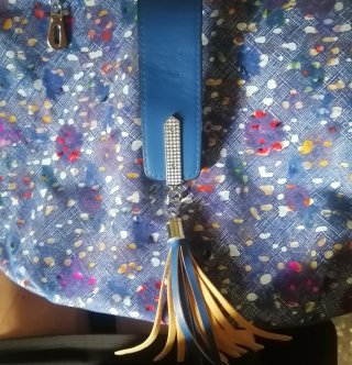 Bolso de hombro y cruzado multicolor