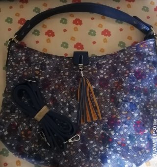 Bolso de hombro y cruzado multicolor