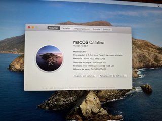 MacBook Pro 15'' 2015 + Scatola e Caricatore 85W A1398
