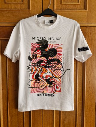 Camiseta Mickey Mouse Zara talla XL