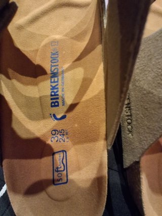 Sandalias Birkenstock Beige/Marrón Talla 39