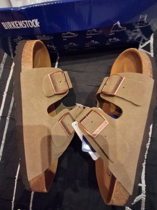 Sandalias Birkenstock Beige/Marrón Talla 39