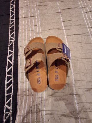 Sandalias Birkenstock Beige/Marrón Talla 39