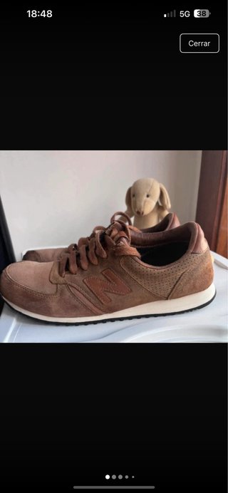 Zapatillas New Balance 420 Beige/Marrón