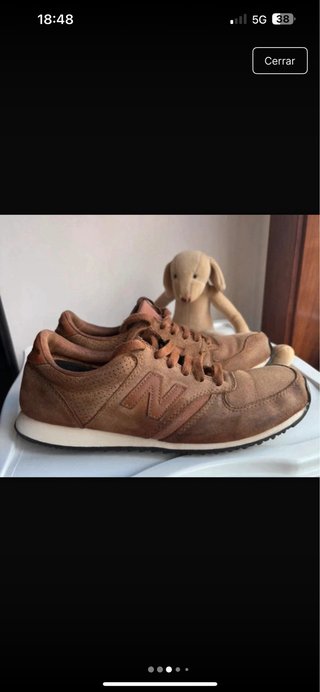 Zapatillas New Balance 420 Beige/Marrón