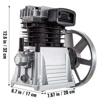Nuevo Compresor de Aire Industrial de Doble Cilindro Adecuado para 2.2KW Máx 116PSI de Presión
