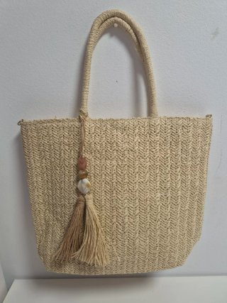 Bolso de rafia de verano