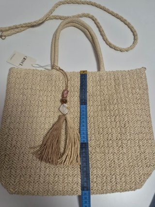 Bolso de rafia de verano