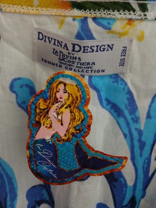 Vestido Verano Estampado Italiano Talla Única