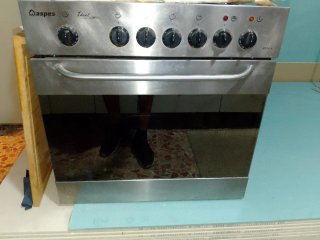Cocina de gas Aspes con horno