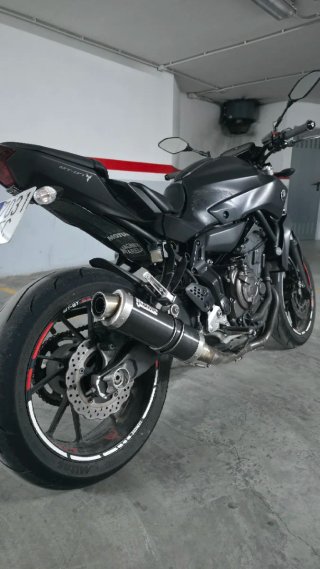 Yamaha MT-07 2014 Negra