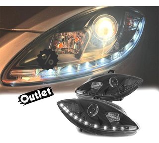 FE FAROS SEAT LEON ALTEA TOLEDO 04-09 LUZ DIURNA LED FONDO N