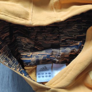 Sudadera Adidas Hombre Amarilla y marrón