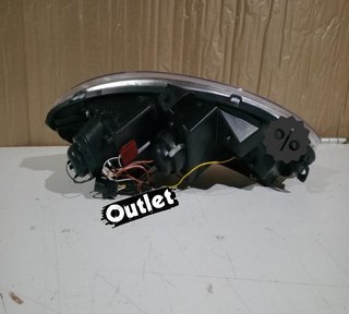 FE FAROS SEAT LEON ALTEA TOLEDO 04-09 FONDO CROMO LUZ DIURNA
