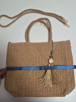 Bolso de rafia de verano
